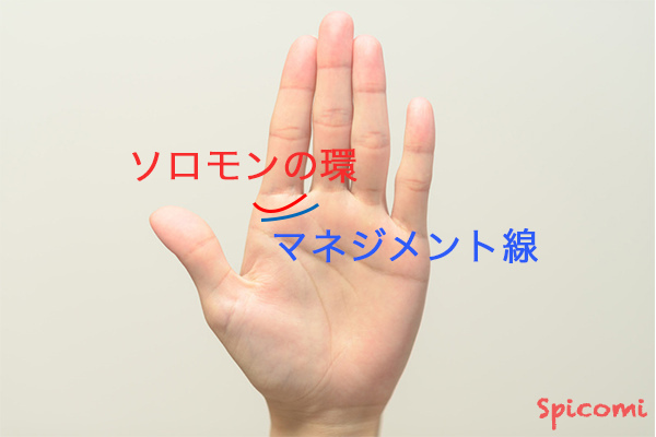 ［手相占い］ソロモンの環とマネジメント線の違い